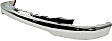 1992-1995 Toyota Pickup - Front Bumper, Chrome, With License Plate Provision, Without Mounting Brackets