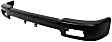 Front Bumper, Painted Black, With License Plate Provision, Without Mounting Brackets