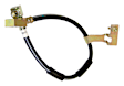 4509354 Front, Passenger Side Brake Line, Metal and Rubber