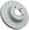 400.3607.20 Brake Disc (Vented and Cross Drilled) (312 X 28 mm) - Replaces OE Number 220-421-09-12