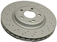400.3694.20 Brake Disc (Vented and Cross Drilled) (320 X 30 mm) - Replaces OE Number 246-421-27-12 07