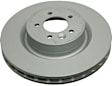 2013 Land Rover Range Rover Sport - Front, Driver or Passenger Side Brake Disc, Plain Surface, Vented, 360 mm, Zimmermann Coated OE Replacement