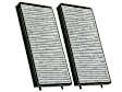 IF1093S Cabin Air Filter Set (Activated Charcoal) - Replaces OE Number 64-11-9-272-643