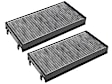 IF1164S Cabin Air Filter Set for Fresh Air (Activated Charcoal) - Replaces OE Number 64-11-9-248-294