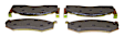 4728777 Front Semi-metallic Brake Pad Set