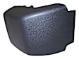 4741103 Front, Driver Side Bumper Guard, Black, Plastic