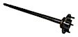 1994 Jeep Grand Cherokee - Rear, Driver Side Axle Shaft,  30.62 In. Length, For Use With Dana 35, 4WD