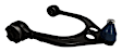 4782665AE Front, Driver Side, Upper Control Arm, Metal and Rubber
