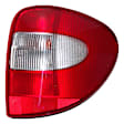 4857306AB Passenger Side Halogen Tail Light, Without bulb(s), OE Replacement