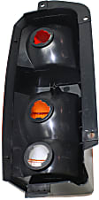 4897398AA Passenger Side Halogen Tail Light, Without bulb(s), OE Replacement