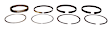 5012364AAK Piston Ring Set - Direct Fit, Set of 8