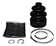 5018064AA CV Boot - Black, Metal, Rubber and Grease, Direct Fit, Kit