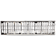 Grille Assembly, Chrome Shell With Black Insert