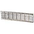 Grille Assembly, Chrome Shell With Black Insert