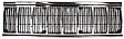 Grille Assembly, Chrome Shell with Painted Black Insert