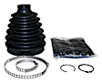 5066025AB CV Boot - Black, Metal, Rubber and Grease, Direct Fit, Kit