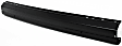 Front Bumper, Painted Black, With Fog Light Holes, Without Mounting Brackets