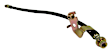2009 Dodge Caliber - Front, Driver Side Brake Line, Metal and Rubber