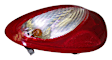 5116223AB Driver Side Halogen Tail Light, With bulb(s), OE Replacement