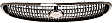Grille, Chrome Shell with Painted Black Insert, 6 Cyl., 3.8L Engine