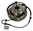 5154199AE Front, Driver or Passenger Side Wheel Hub, With Bearing, 3.6L, 6Cyl