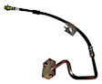 52007401 Rear Brake Line, Metal and Rubber