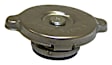 52079799AA Radiator Cap - Round, 18 lbs., Polished, Steel, Sold Individually