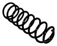 52088129 Front Coil Springs, Sold Individually