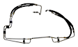 2000 Jeep Grand Cherokee - Power Steering Hose, Pressure/Return Hose Combo, Pressure Hose and Return Hose