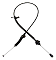 52109653AE Throttle Cable - Direct Fit, Sold Individually