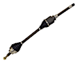 52124712AC Front, Passenger Side Axle Assembly, with MP3023 Transfer Case Only For Use with Quadra-Trac II 4WD System