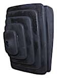 53004433 Shift Boot - Black, Rubber, Direct Fit, Sold Individually