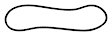 53010254 Serpentine Belt - Serpentine belt, Direct Fit, Sold Individually