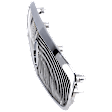 Grille, Chrome Shell with Painted Black Insert, 6 Cyl., 3.1L Engine