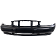 1997-2003 Buick Century - Front Primed Bumper Cover, 6 Cyl., 3.1L Engine, Without Fog Light Holes, Without Parking Aid Sensor Holes, Without Molding Holes