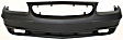 1997-2004 Buick Regal - Front Primed Bumper Cover, 6 Cyl., 3.8L Engine, Without Molding Holes