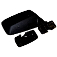 55016210 Passenger Side Mirror, Manual Adjust, Non-Heated, Non-Folding, Black, No Signal Light, No Memory, No Puddle Light, No Auto-Dim, No Blind Spot Feature