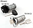1987 Jeep Wrangler - Ignition Lock Cylinder, Coded