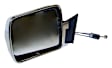 55034121 Driver Side Mirror, Manual Adjust, Non-Heated, Manual Folding, Chrome, No Signal Light, No Memory, No Puddle Light, No Auto-Dim, No Blind Spot Feature