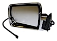 55034127 Driver Side Mirror, Power Adjust, Non-Heated, Power Folding, Chrome, No Signal Light, No Memory, No Puddle Light, No Auto-Dim, No Blind Spot Feature