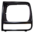 55055137 Driver Side Headlight Bezel, Black