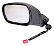 55154949AC Driver Side Mirror, Power Adjust, Non-Heated, Power Folding, Black, No Signal Light, No Memory, No Puddle Light, No Auto-Dim, No Blind Spot Feature