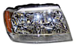 55155576AE Passenger Side Headlight, With bulb(s), OE Replacement