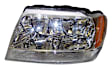 55155577AE Driver Side Headlight, With bulb(s), OE Replacement