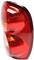 55155828AF Passenger Side Halogen Tail Light, Without bulb(s), OE Replacement
