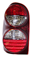 55157061AF Driver Side Halogen Tail Light, Without bulb(s), OE Replacement