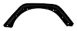 55175727 Rear, Driver Side Fender Flares, Black