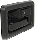55176476AB Front, Passenger Side Black Interior Door Handle, With Door Lock Hole