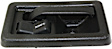 55176476AB Front, Passenger Side Black Interior Door Handle, With Door Lock Hole