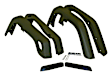 55254918K6 Front and Rear, Driver and Passenger Side Fender Flares, Black